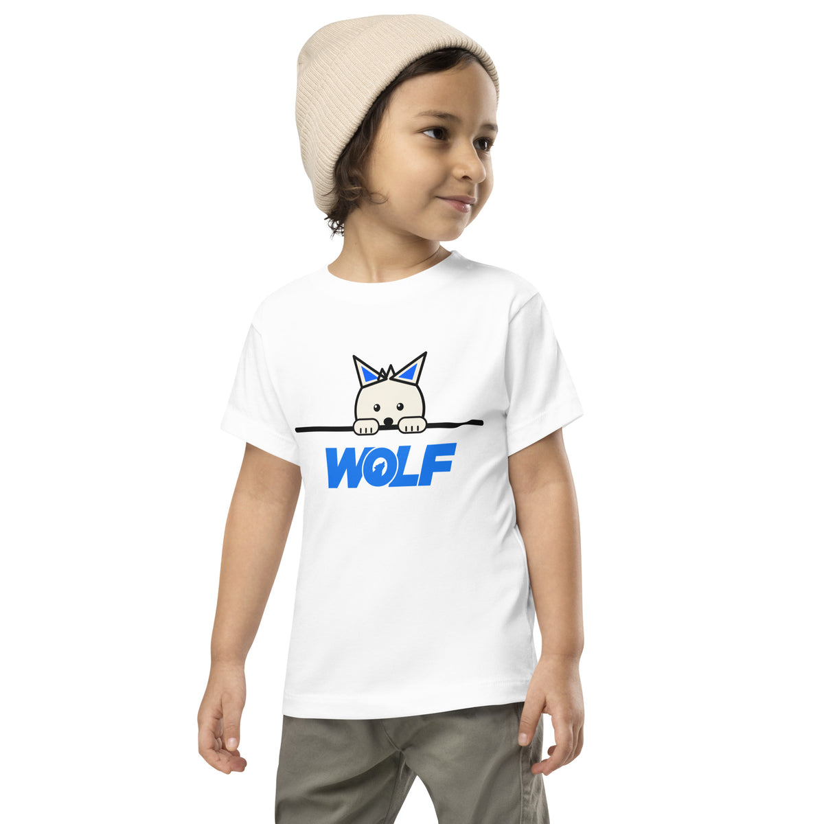 WOLF Mascot Toddler Tee
